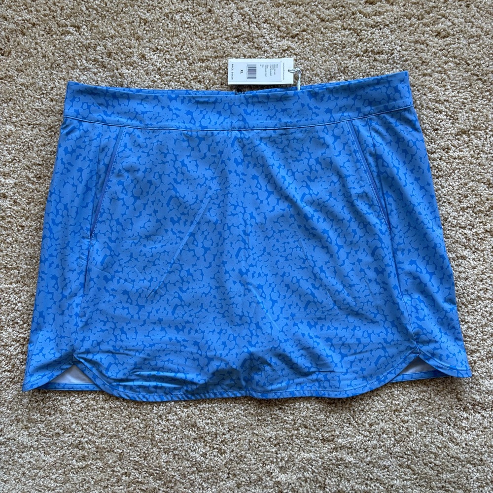 Vineyard Vines Blue Printed Skort Tide Blue Print Size XL